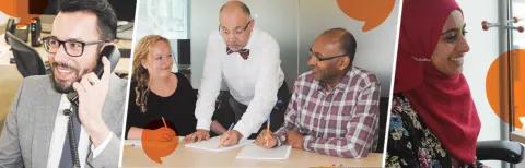 The Ombudsman's investigators at work in our Manchester office.