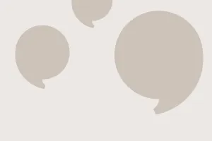 Speech bubble graphic